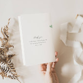 Lavender Watercolor Floral Wedding Paper Program Flyer