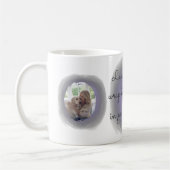 Lavender Watercolor Labrador Retriever Custom Name Kaffeetasse (Links)
