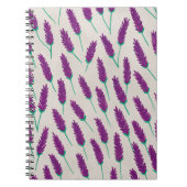 Lavender Watercolor Notizblock (Vorderseite)