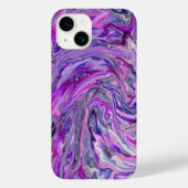 Lavender Wave Abstrakt Art iPhone Gehäuse Case-Mate iPhone Hülle (Rückseite)