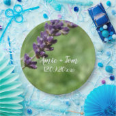 Lavender Wedding Custom Paper Tellers Pappteller (Party)