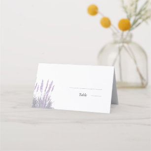 Lavender Wedding Platzkarte