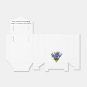 Lavender Wedding Souvenirs Keepsakes Giveaways Geschenkschachtel (Ungefaltet)