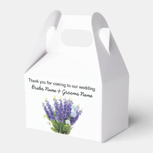 Lavender Wedding Souvenirs Keepsakes Giveaways Geschenkschachtel