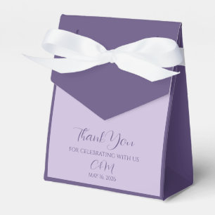 Lavender Wedding Vielen Dank Geschenkschachtel