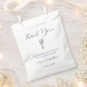 Lavender Wedding Vielen Dank Geschenktütchen (Ausgeschnitten)