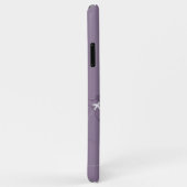 Lavender-Weltkarte iPhone 11 Pro Hülle (Hinten/Rechts)
