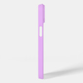 Lavender White Elegant Calligraphy Script Name Case-Mate iPhone Hülle (Rückseite / Rechts)