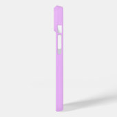 Lavender White Elegant Calligraphy Script Name Case-Mate iPhone Hülle (Rückseite / Links)