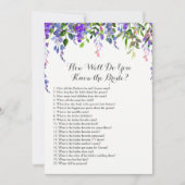 Lavender Wie gut kennen Sie die Braut? (Vorderseite)