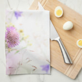 Lavender Wild Blume Pool Küche Geschirr Handtuch (Viertel Falte)