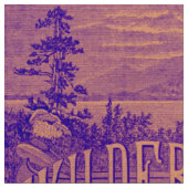 Lavender Wilderness Stoff (Nahaufnahme)