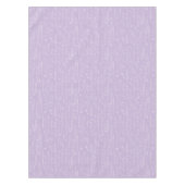 Lavender Wildflower Baby Shower Tablecloth Tischdecke (Vorderseite)