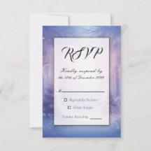 Lavender Winter Snowfall Serenade