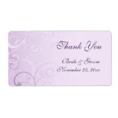 Lavender Wirbel Hochzeitstempel (Vorne)