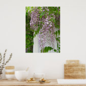 Lavender Wisteria ~ Print Poster (Küche)