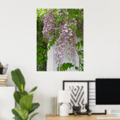 Lavender Wisteria ~ Print Poster (Heimbüro)