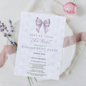 Lavender Wisteria Ribbon – Japanese-Inspired Einladung