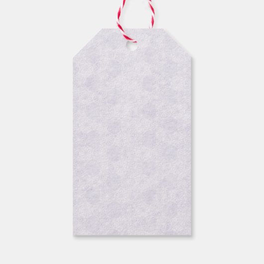 Lavender Wisteria Ribbon – Japanese-Inspired Geschenkanhänger (Rückseite)