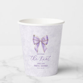 Lavender Wisteria Ribbon – Japanese-Inspired Pappbecher