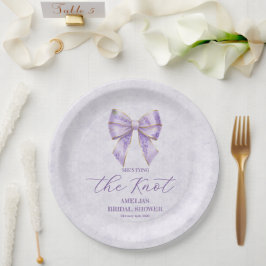 Lavender Wisteria Ribbon – Japanese-Inspired Pappteller