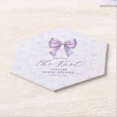 Lavender Wisteria Ribbon – Japanese-Inspired Untersetzer (angewinkelt)