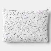Lavender Zipper Pouch Zubehörtasche (Vorderseite)