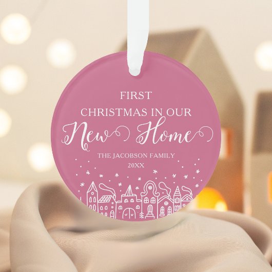 Lavender Zuhause Debut Ornament