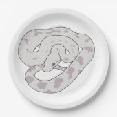 Lavenderboa Pappteller (Vorderseite)