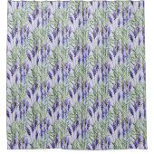 Lavenderduschvorhang Duschvorhang (Vorderseite)
