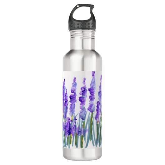 Lavenderfeld-Tasse Edelstahlflasche (Vorderseite)