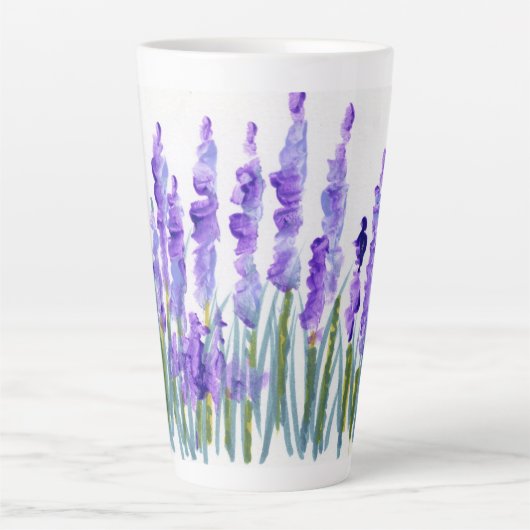 Lavenderfeld-Tasse Milchtasse (Vorderseite)