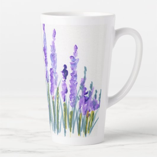 Lavenderfeld-Tasse Milchtasse (Rechts)