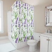 LAVENDERFELDER DUSCHVORHANG (Beispiel)