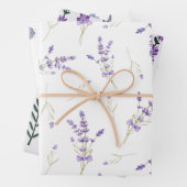 LAVENDERFELDER GESCHENKPAPIER SET (Beispiel)