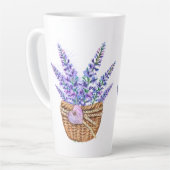 Lavenderfelder Latte Tasse 5 (Linke Ecke)