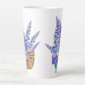 Lavenderfelder Latte Tasse 5 (Vorderseite)