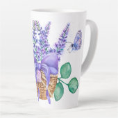 Lavenderfelder Latte Tasse 6 (Rechte Ecke)