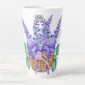 Lavenderfelder Latte Tasse 6 (Vorderseite)