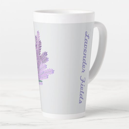 LAVENDERFELDER MILCHTASSE (Rechte Ecke)