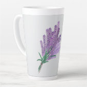 LAVENDERFELDER MILCHTASSE (Linke Ecke)