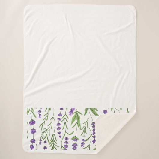 LAVENDERFELDER SHERPADECKE (Vorderseite)