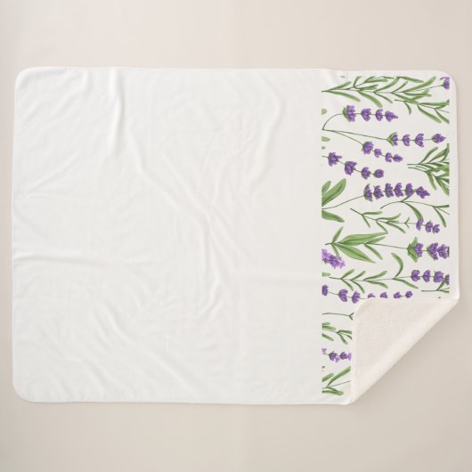 LAVENDERFELDER SHERPADECKE (Vorderseite (Horizontal))