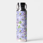 Lavenderfrühlingsblumen Bleibe Trinkflasche (Vorne)