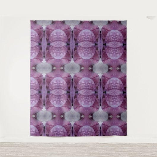 Lavenders Ikat 4 Wandteppich (Vorderseite)