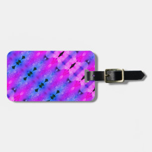 Lavenders Ikat Pouf Miami Gepäckanhänger