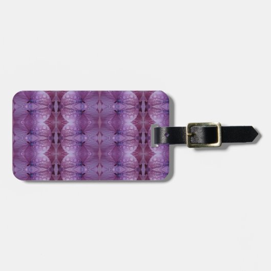 Lavenders Pouf Gepäckanhänger (Vorderseite horizontal)
