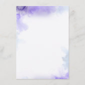 Lavenders Wedding Details Guest Begleitkarte (Rückseite)