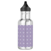 Lavendershippo-Muster Edelstahlflasche (Rechts)