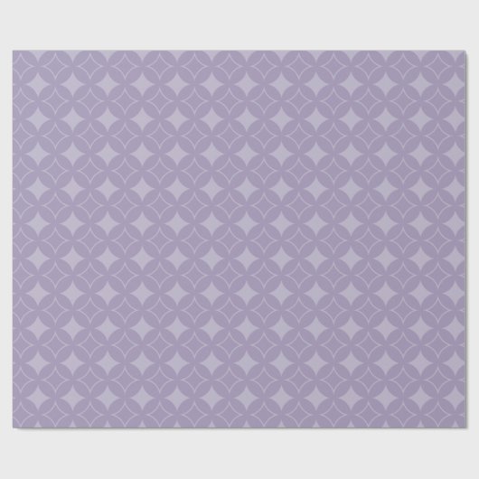 Lavendershippo-Muster Geschenkpapier (Flach)